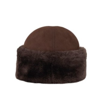 Dora Shearling Hat Chocolat by Beck