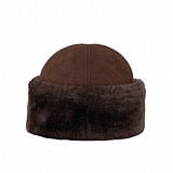 Dora Shearling Hat Chocolat by Beck