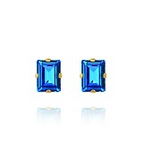 Diora Stud Earrings ReCreated Ice Blue by Caroline Svedbom