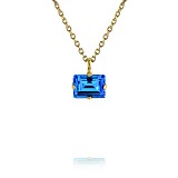 Diora Stud Necklace ReCreated Ice Blue by Caroline Svedbom