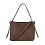 Suede Fraya Small Bag Brown by Beck
