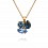 Ana Necklace Denimblue Combo by Caroline Svedbom