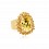Classic Gemma Ring Dark Jonquil by Caroline Svedbom