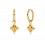 Scala Hoops S Gold by Edblad
