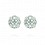 Diora Statement Earrings Crystal by Caroline Svedbom