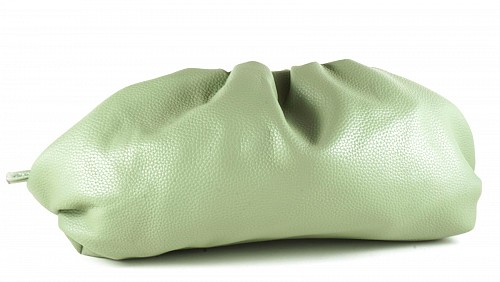 Μεγάλη τσάντα pouch Bologna σε mint