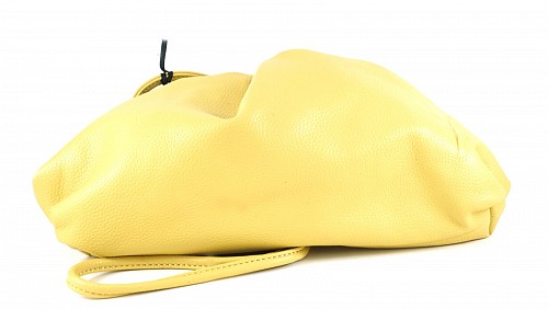 Τσάντα pouch Bologna σε παλ κίτρινο