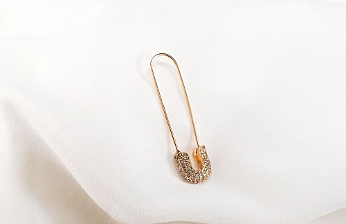 Pin earring