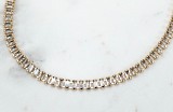 Tennis necklace 18k Wendy