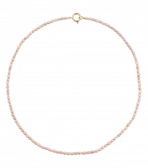 Collier Pearl Neckless Pink Gold by Edblad