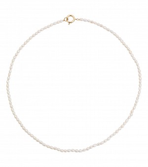 Collier Pearl Neckless White Gold by Edblad