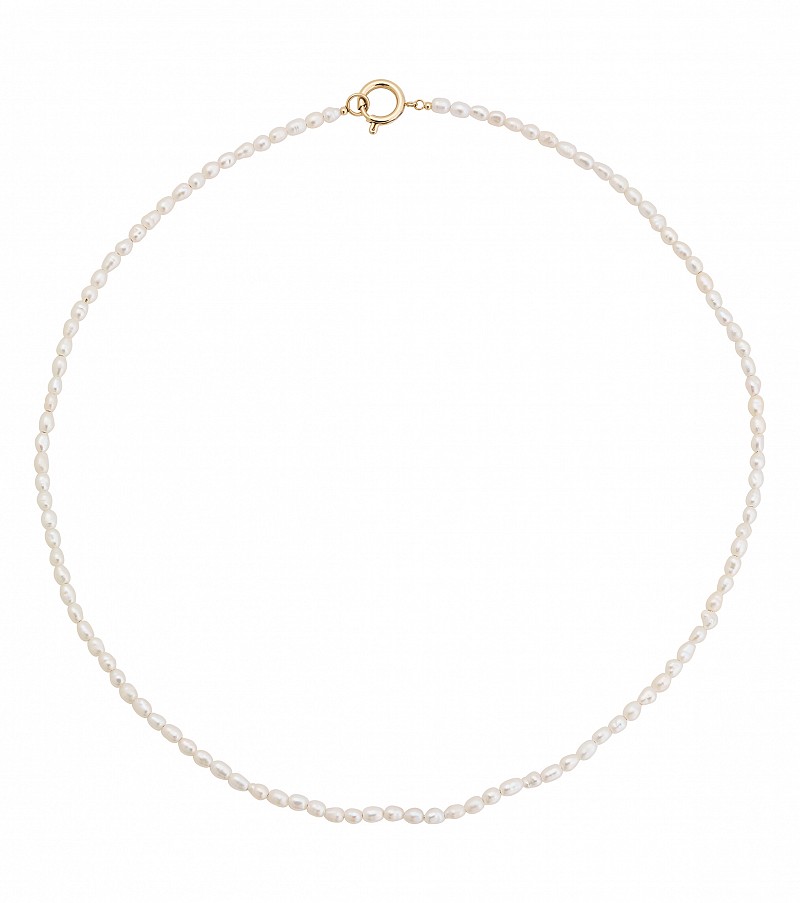 Collier Pearl Neckless White Gold by Edblad