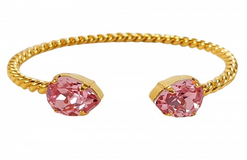 Mini Drop Bracelet Light Rose by Caroline Svedbom