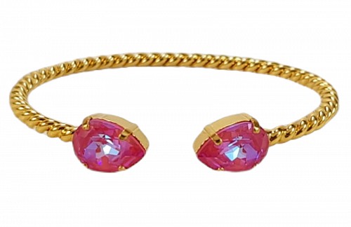 Mini Drop Bracelet Lotus Pink by Caroline Svedbom