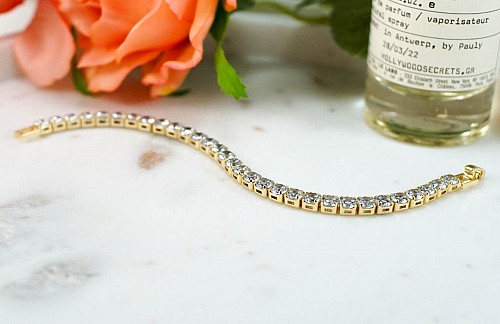Tennis bracelet 18k Ashley