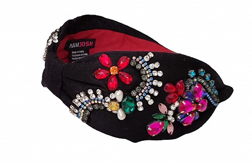 Namjosh στέκα black colorfull crystal