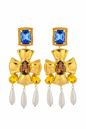 Theopetra Earrings by Kaleido