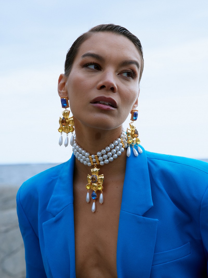 Theopetra Earrings by Kaleido