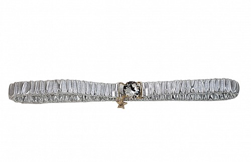 Ζώνη σε ασημί laminate by Argento Antico