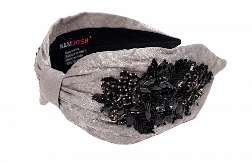 Namjosh σκέκα Satin Black Crystals