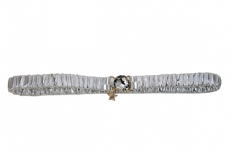 Ζώνη σε ασημί laminate by Argento Antico