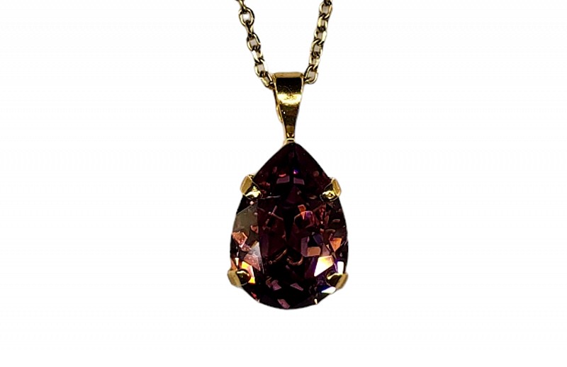 Mini Drop Necklace Iris by Caroline Svedbom