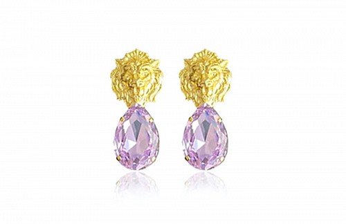 Alicent Violet Earrings by Echo Beach