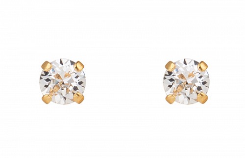 Mini Studs Earrings Crystal by Caroline Svedbom