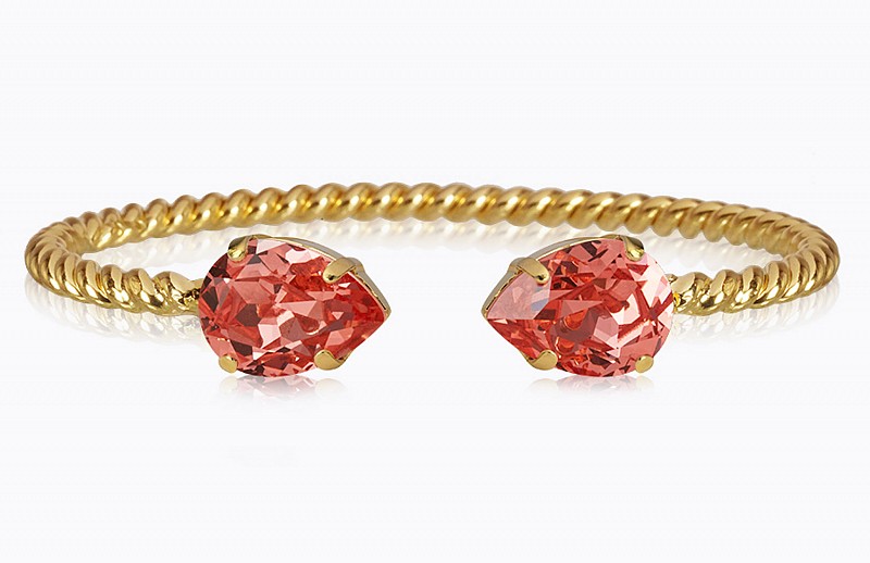 Mini Drop Bracelet Rose Peach by Caroline Svedbom