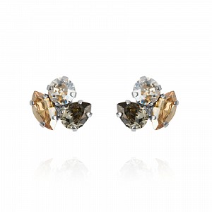 Ana Earrings Black Golden Combo by Caroline Svedbom