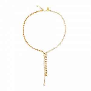 Yvette Necklace Topaz Combo by Caroline Svedbom