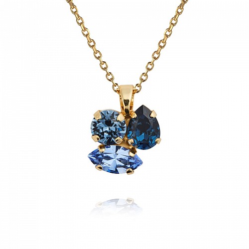 Ana Necklace Denimblue Combo by Caroline Svedbom