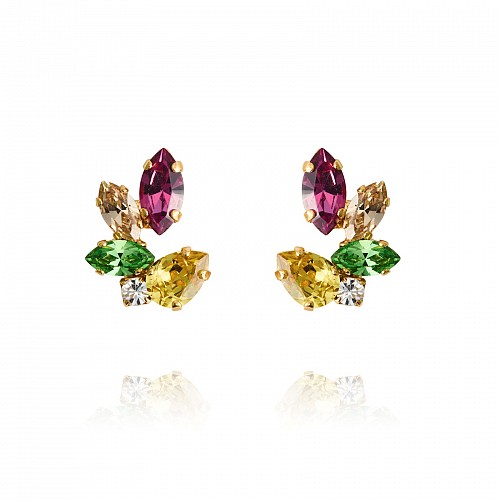 Clare Earrings Autumn Bloom Combo by Caroline Svedbom