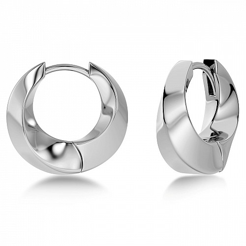 Helix Hoops L Steel by Edblad