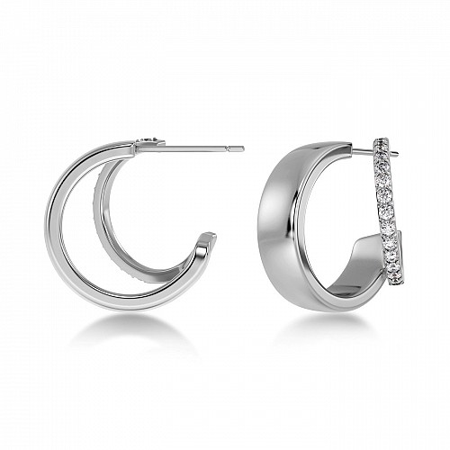 Plie Hoops Double Steel by Edblad