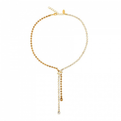 Yvette Necklace Topaz Combo by Caroline Svedbom