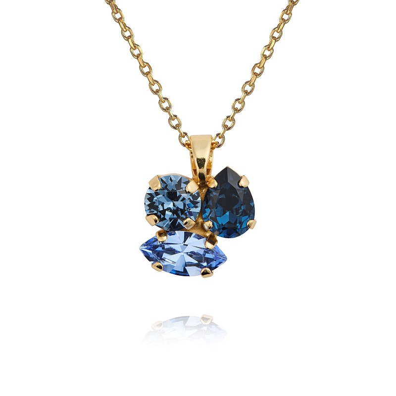 Ana Necklace Denimblue Combo by Caroline Svedbom