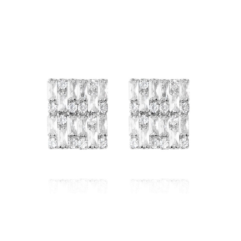 Evelyne Earrings Crystal by Caroline Svedbom