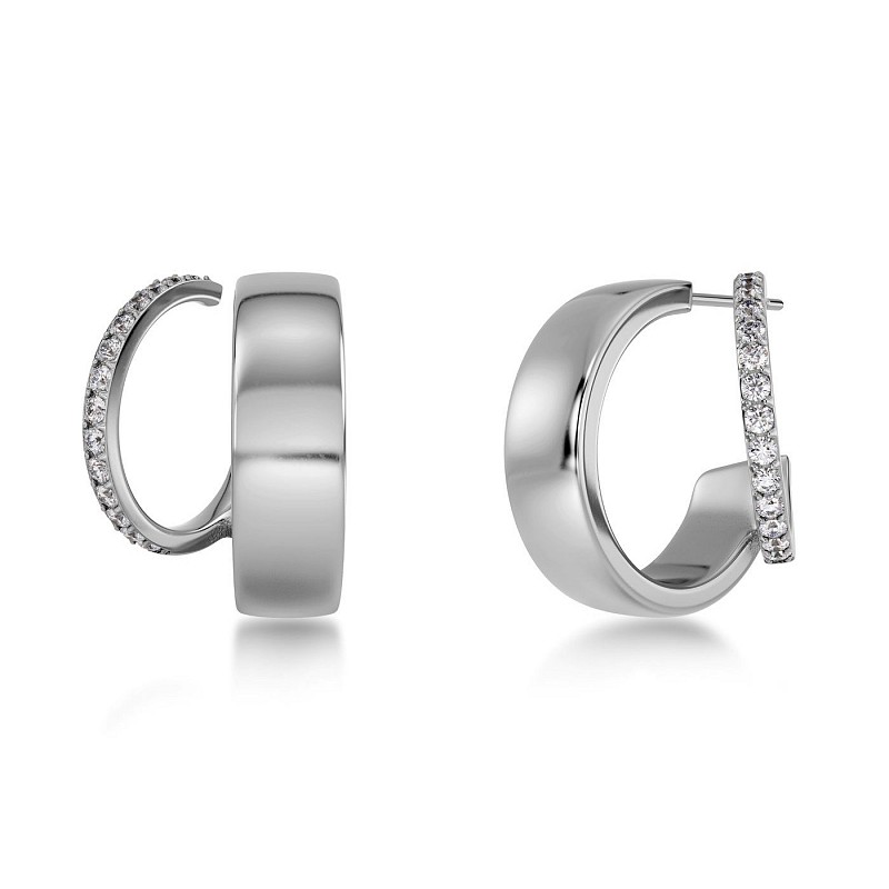 Plie Hoops Double Steel by Edblad
