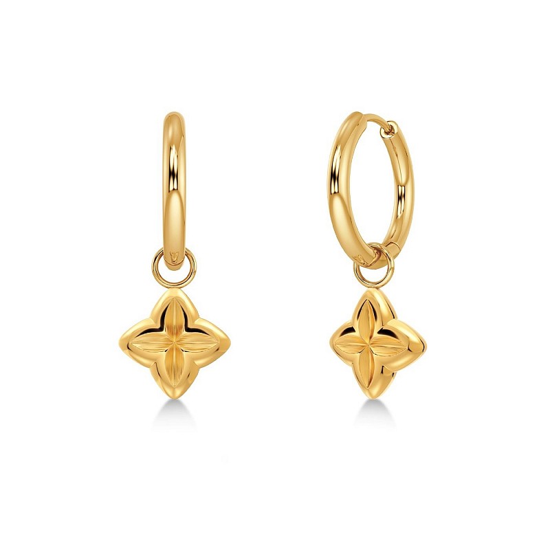 Scala Hoops S Gold by Edblad