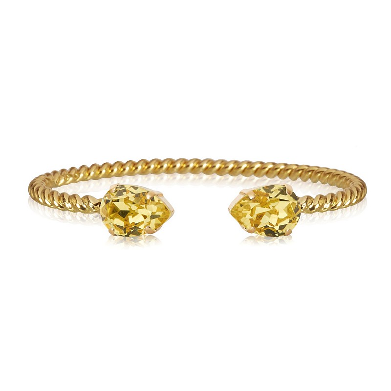 Mini Drop Bracelet Dark Jonquil by Caroline Svedbom