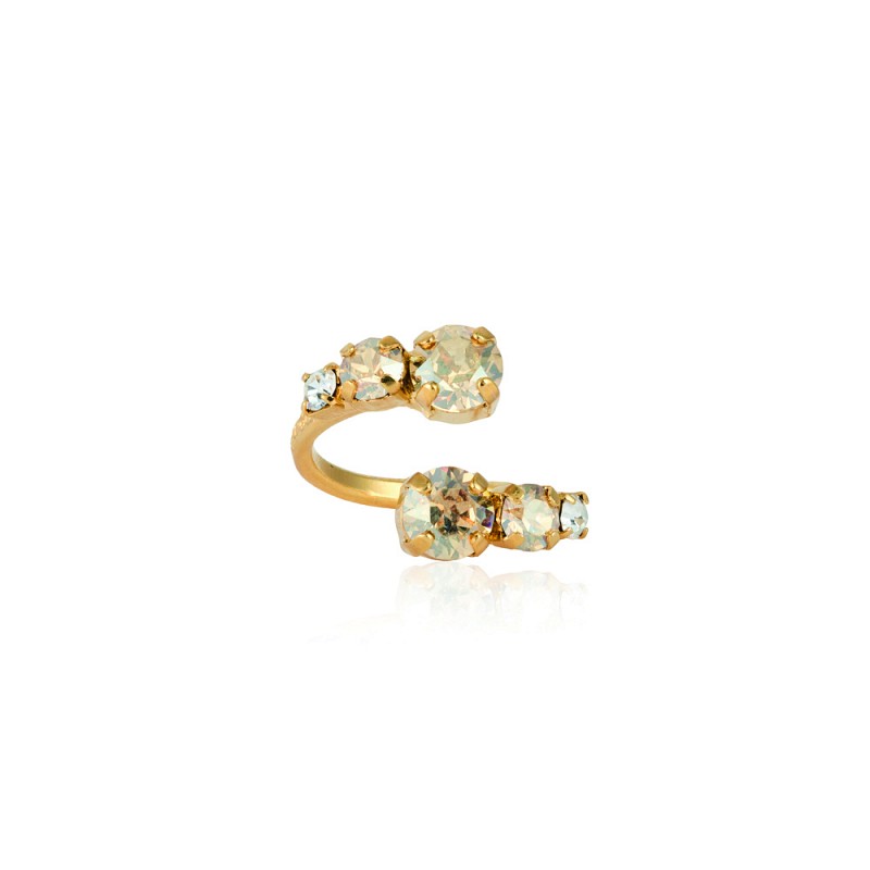Halo Ring Golden Shadow by Caroline Svedbom
